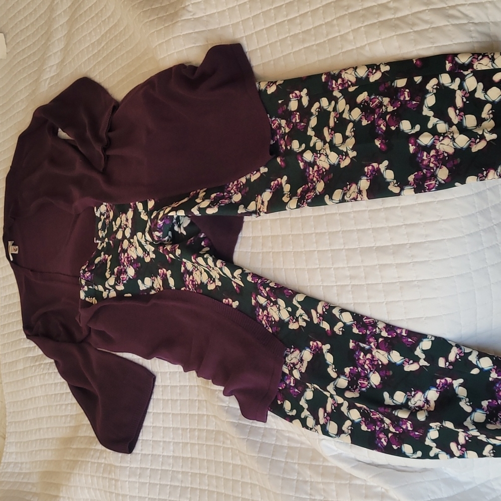 Banana Republic Sloan floral pants